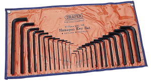 25pc Hexagon Key Set