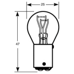 R566 566 RU566 Fog & Tail Bulb